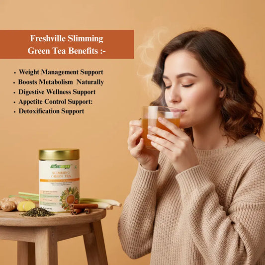 Green tea pot for Freshville Slimming Green Tea, ceramic tea pot with a smooth handle and lid, ideal for brewing slimming green tea.