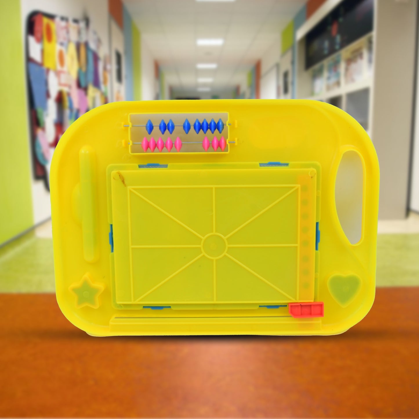 Wukusy Magic Sketch Slate Board for Kids, office-style, 31x22 cm, with a smooth surface for drawing and writing.
