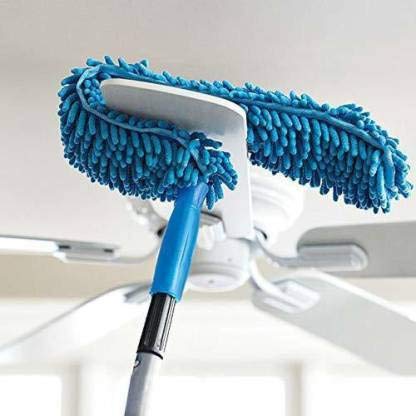 FIZZI SHOP Seasons Brush Feather Microfiber ceiling fan cleaner with extendable rod for car, home, and office cleaning.