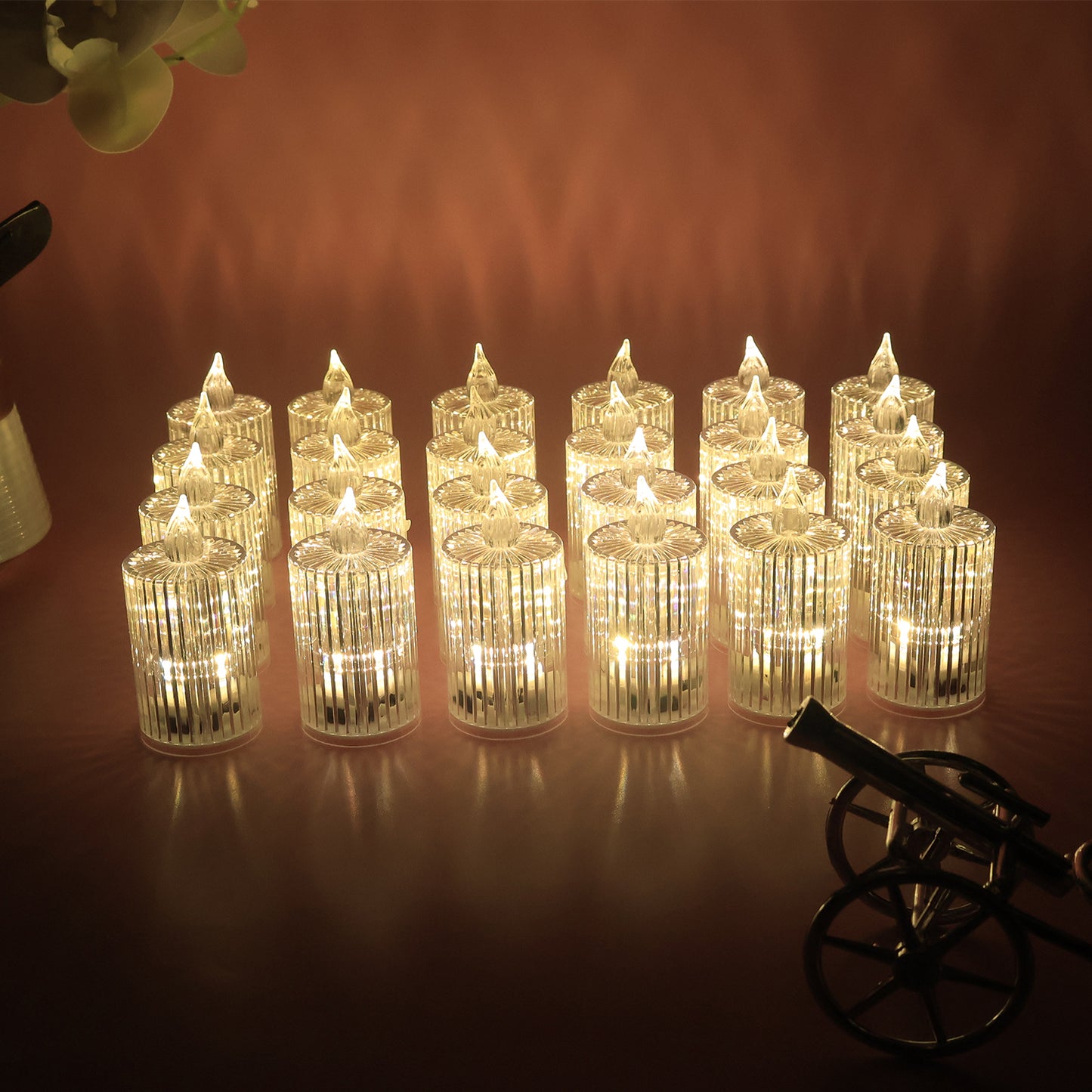 Wukusy Diwali and Ganesh home decoration with festive ornaments for Diwali, New Year, and Christmas celebrations.