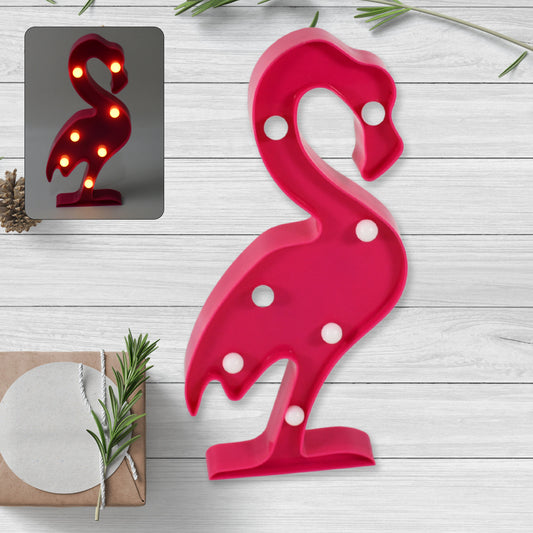 Wukusy 3D LED night light table lamp for bedroom or nursery, battery-operated decorative wall or table light for parties and birthdays