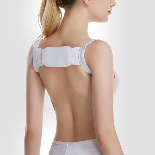 Wukusy back and shoulder posture corrector for adults and children, adjustable support belt for posture correction and back health.