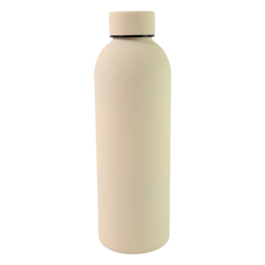 Wukusy stainless steel double wall vacuum-insulated water bottle in mixed colors, 500ml capacity, suitable for home and kitchen use.