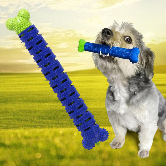Wukusy puppy dog toothbrush stick for teeth cleaning, dental toy for puppies, designed for effective oral hygiene and dental health