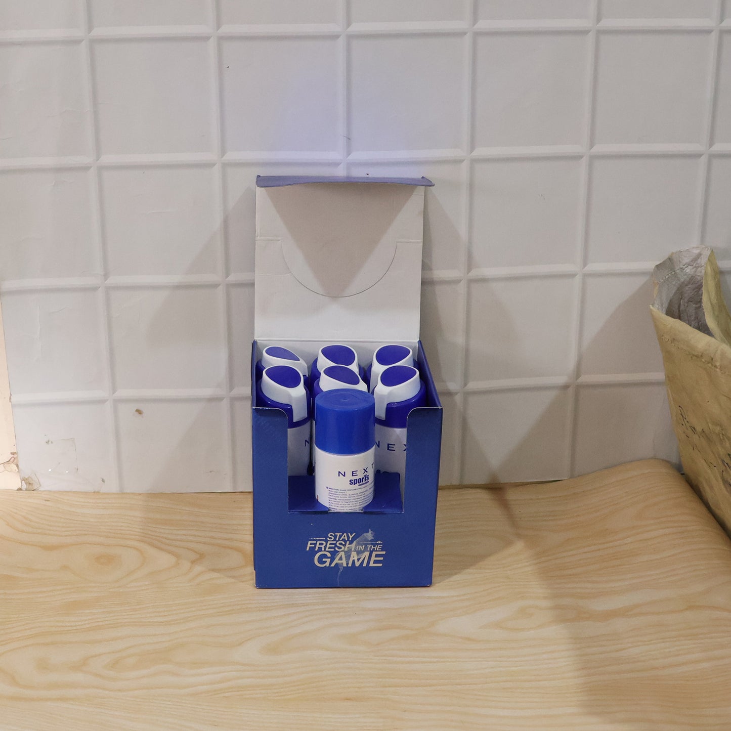 Wukusy Nex Sport Body Spray long-lasting deodorant perfume 200ml, pack of 6 with 1 free, featuring fresh, sporty scent.