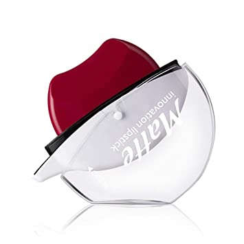 Close-up of Drpshippr Matte Innovation Lipstick in a sleek tube with a matte finish, showcasing the product’s elegant design.