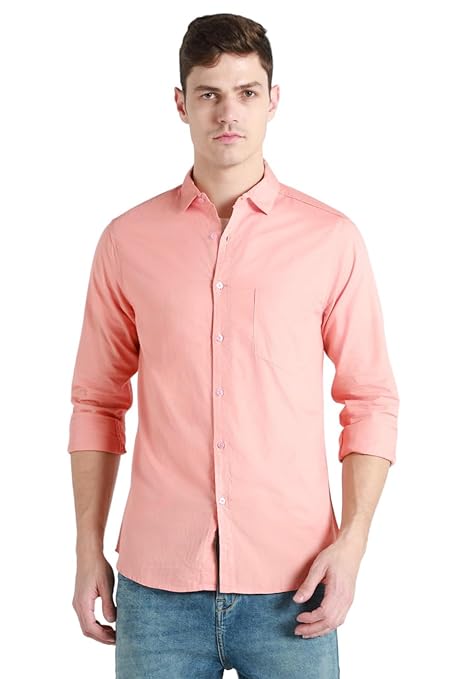 Pack of 2 men's regular fit casual shirts by Seasons, featuring classic design and comfortable fabric.
