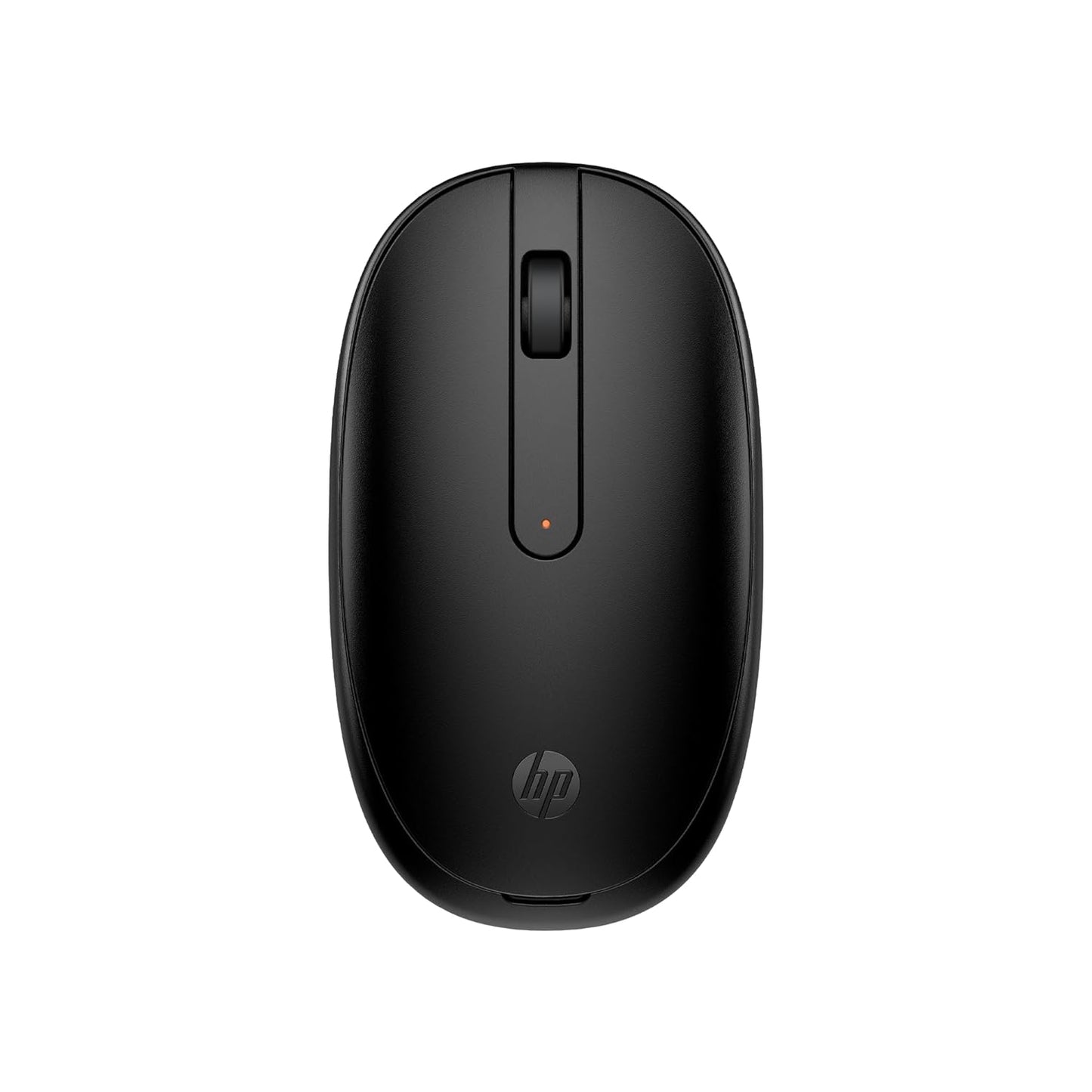 Seasons HP 240 wireless optical mouse in black with ambidextrous design, 1600 DPI, Bluetooth connectivity, and 1 AA battery for 24 months.