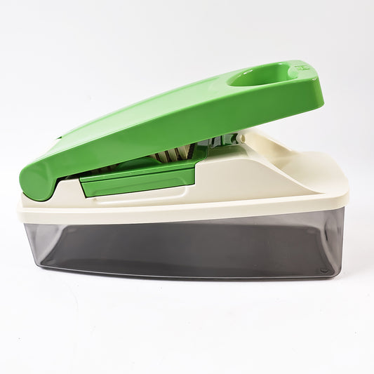 Wukusy Supermom 14-in-1 Nicer Dicer vegetable and fruit chopper with multiple blades for quick food preparation
