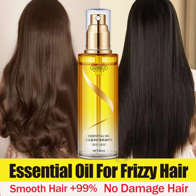 Drpshippr perfume hair care essential oil spray for dry, damaged hair, nourishing roots and providing lightweight, wire-free hydration.
