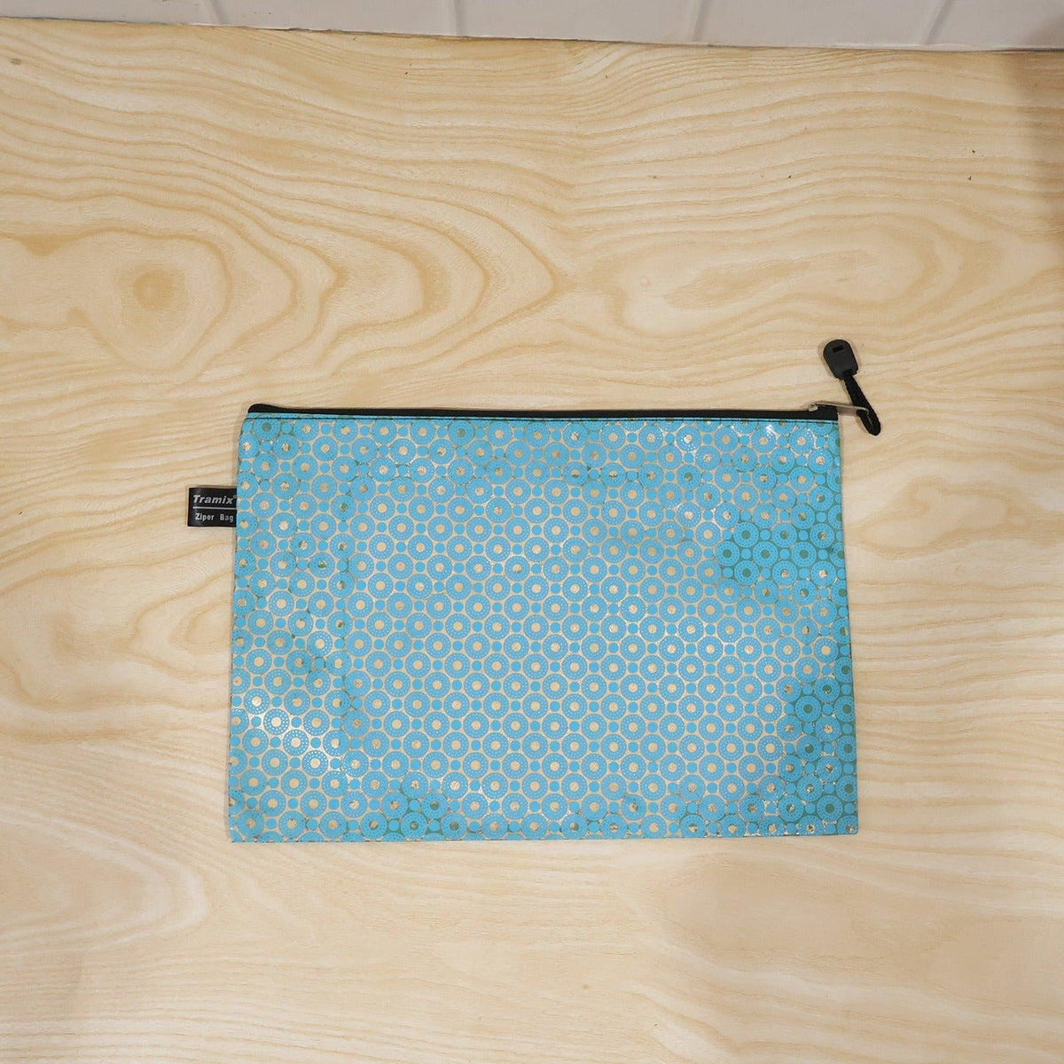 Pencil Zipper Pouch Bright Spacious Durable Stationery Bag
