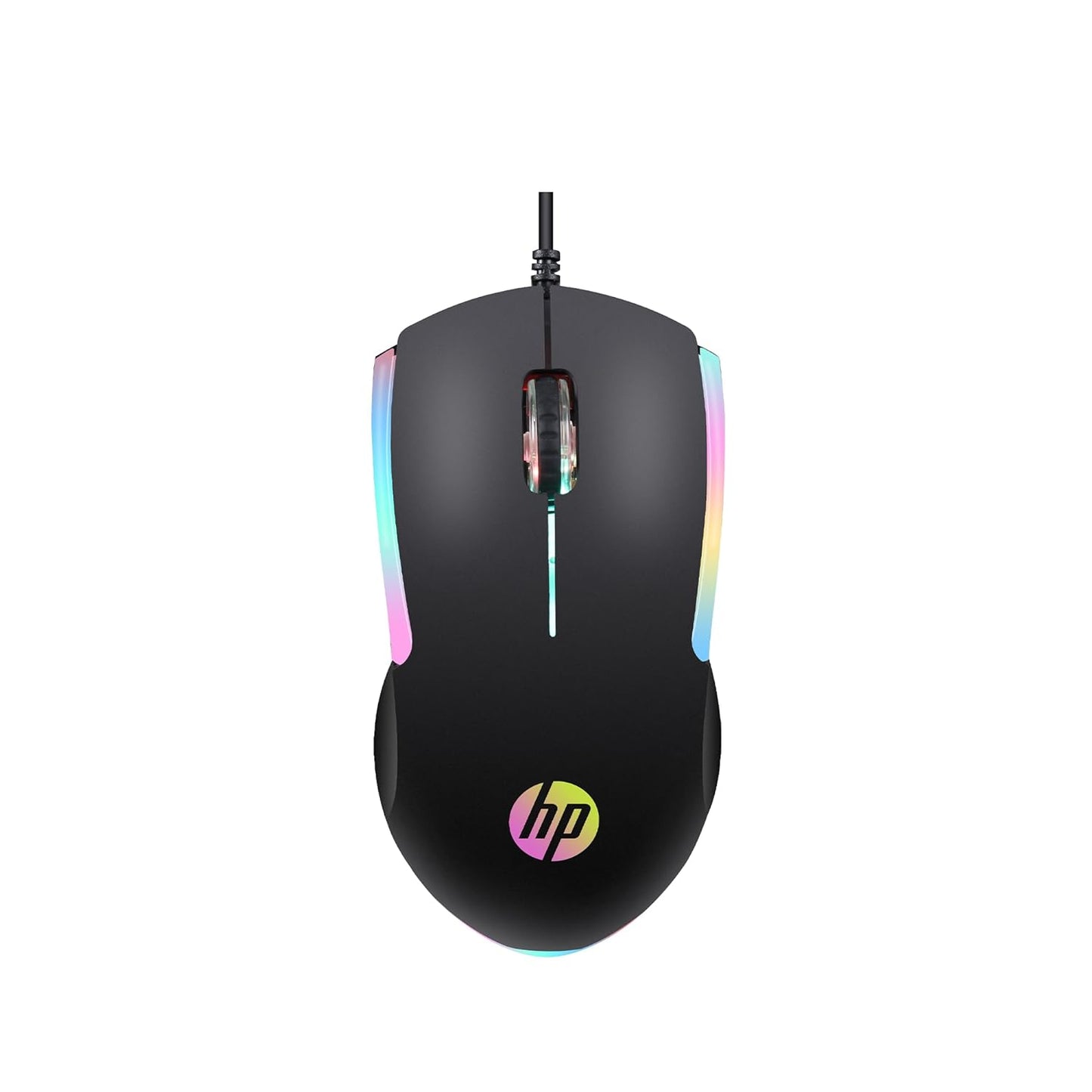 Seasons HP M160 wired optical gaming mouse in black with USB 3.0 connection, designed for precise gaming performance.