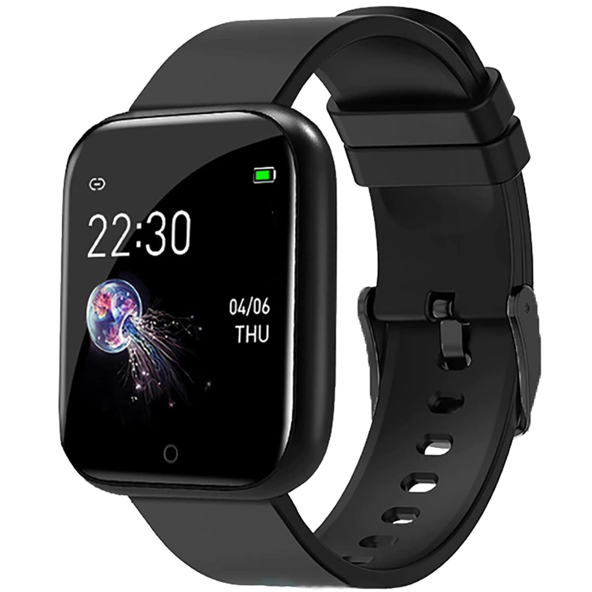 Men's Bluetooth touchscreen smart watch by Drpshippr with digital display and sleek design, suitable for fitness and everyday use.