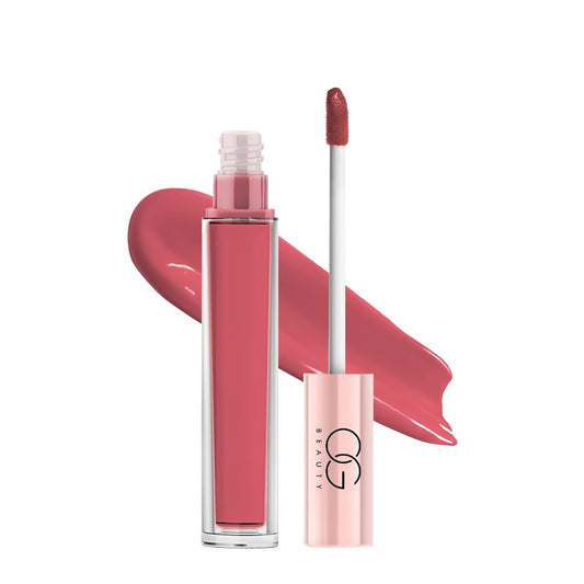 Wukusy Og Beauty Coral Charm moisture lock liquid lipstick in 4.5ml, featuring a vibrant coral shade in a sleek tube