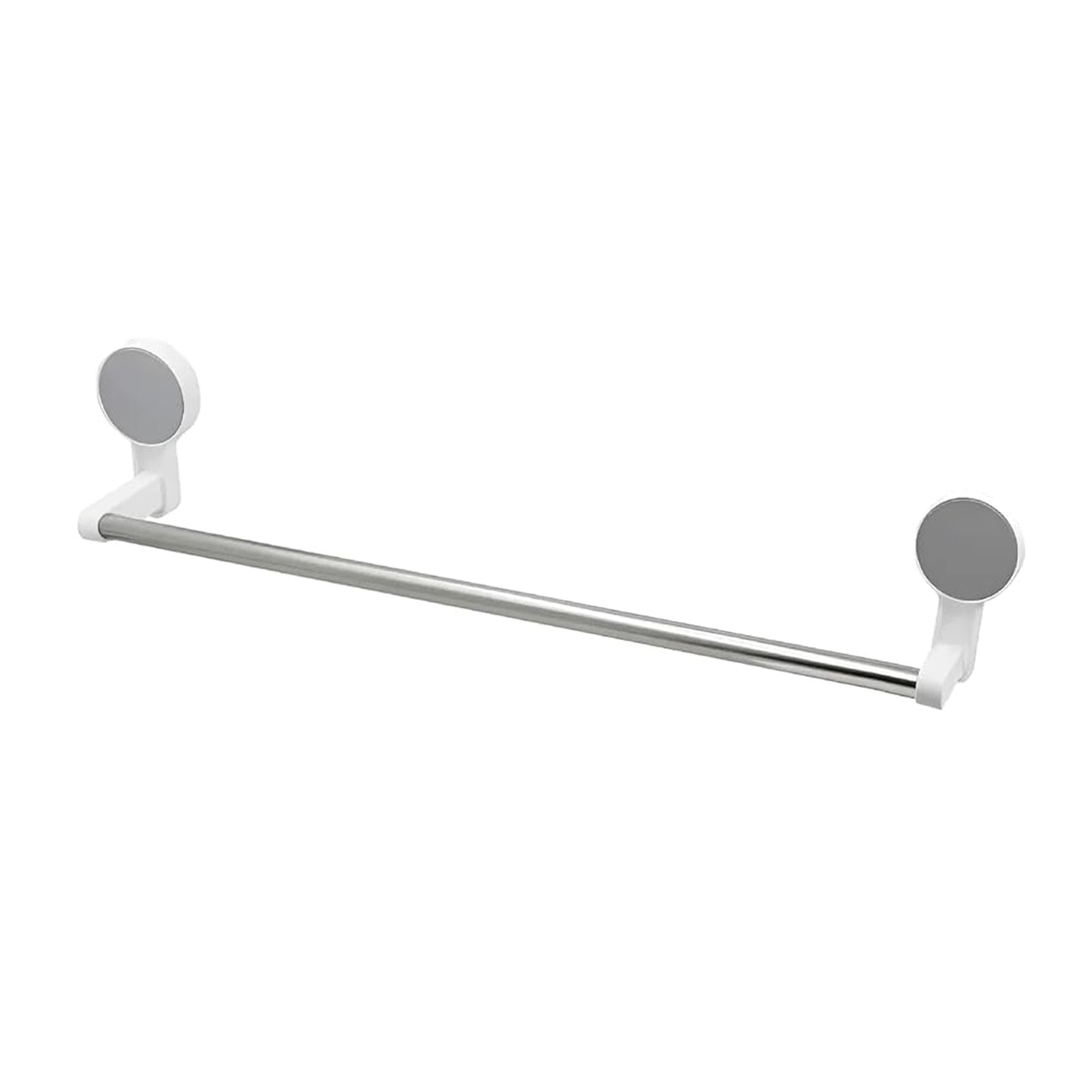 Wukusy self-adhesive towel rod rack mounted on bathroom wall, made of durable material, suitable for hanging towels or clothes