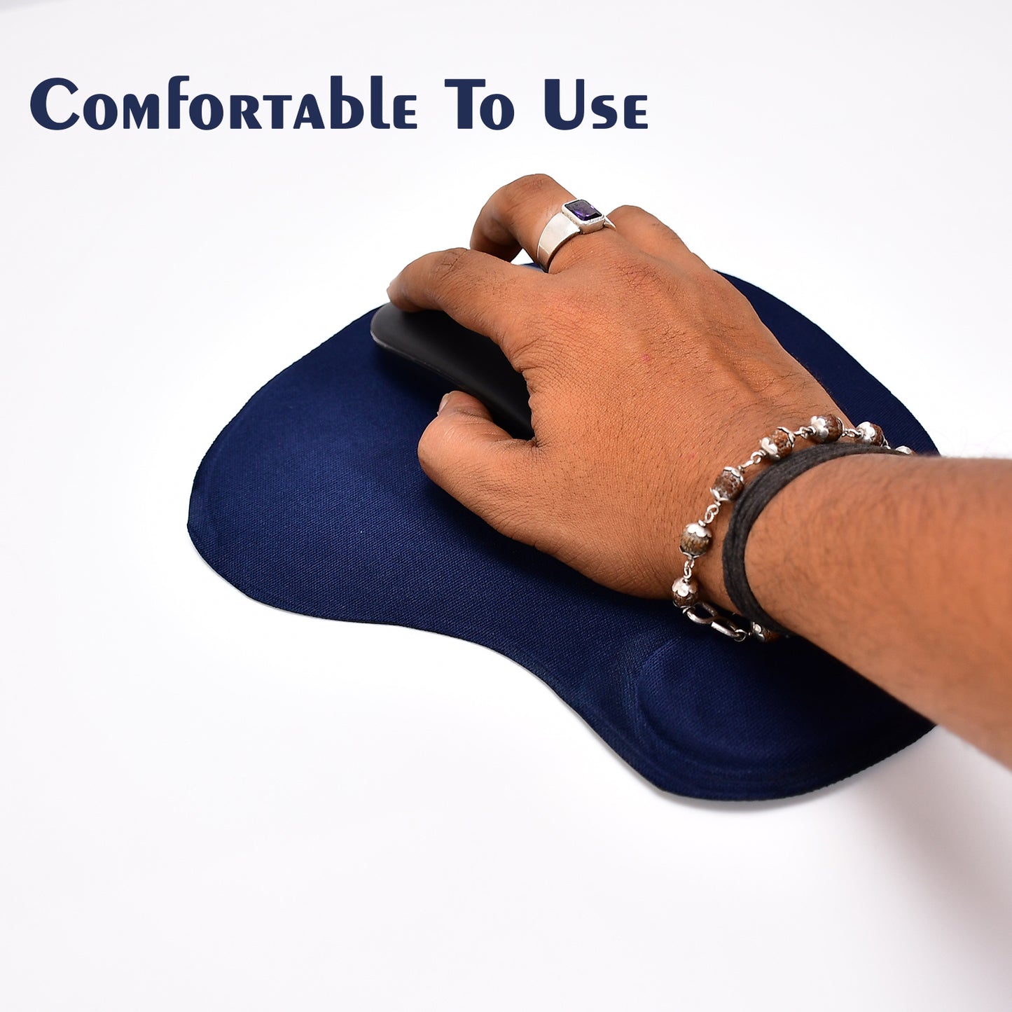 Wukusy 6161a Wrist S mouse pad for computer mouse, designed to provide wrist support during computer use.