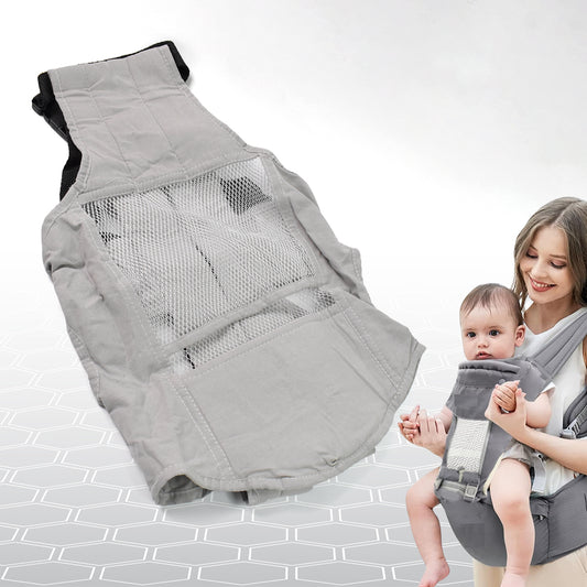 Wukusy ergonomic baby carrier bag with adjustable straps and soft fabric, designed for comfortable baby holding and carrying.