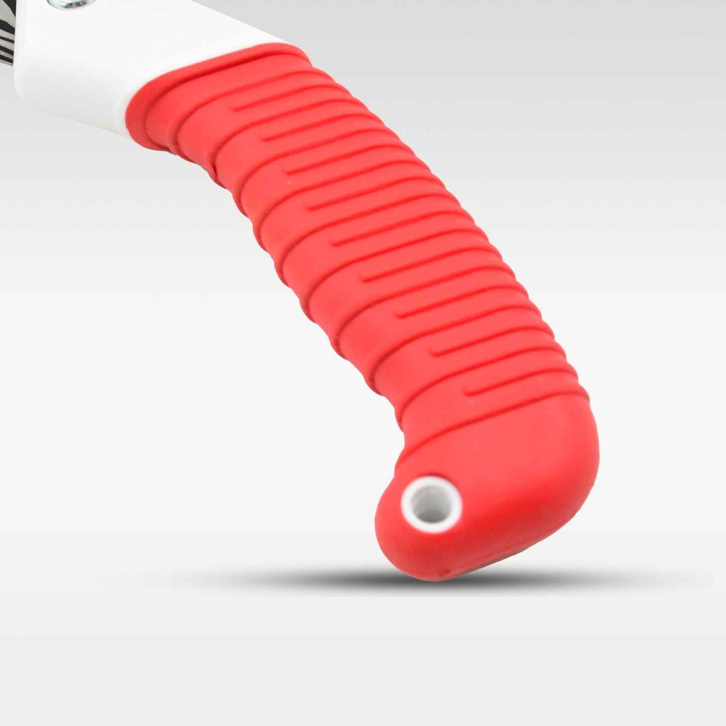 Wukusy garden hand pruning saw for tree branches with cover, featuring a sharp blade and ergonomic handle for precise cutting.
