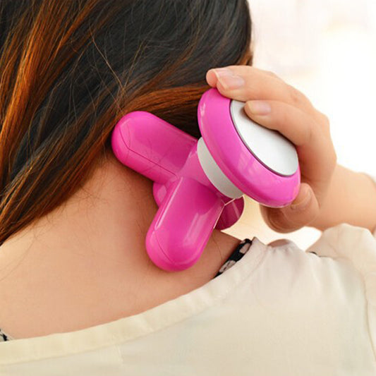 Wukusy USB vibration full body massager in black, showing ergonomic design and multiple control settings for relaxation and muscle relief.