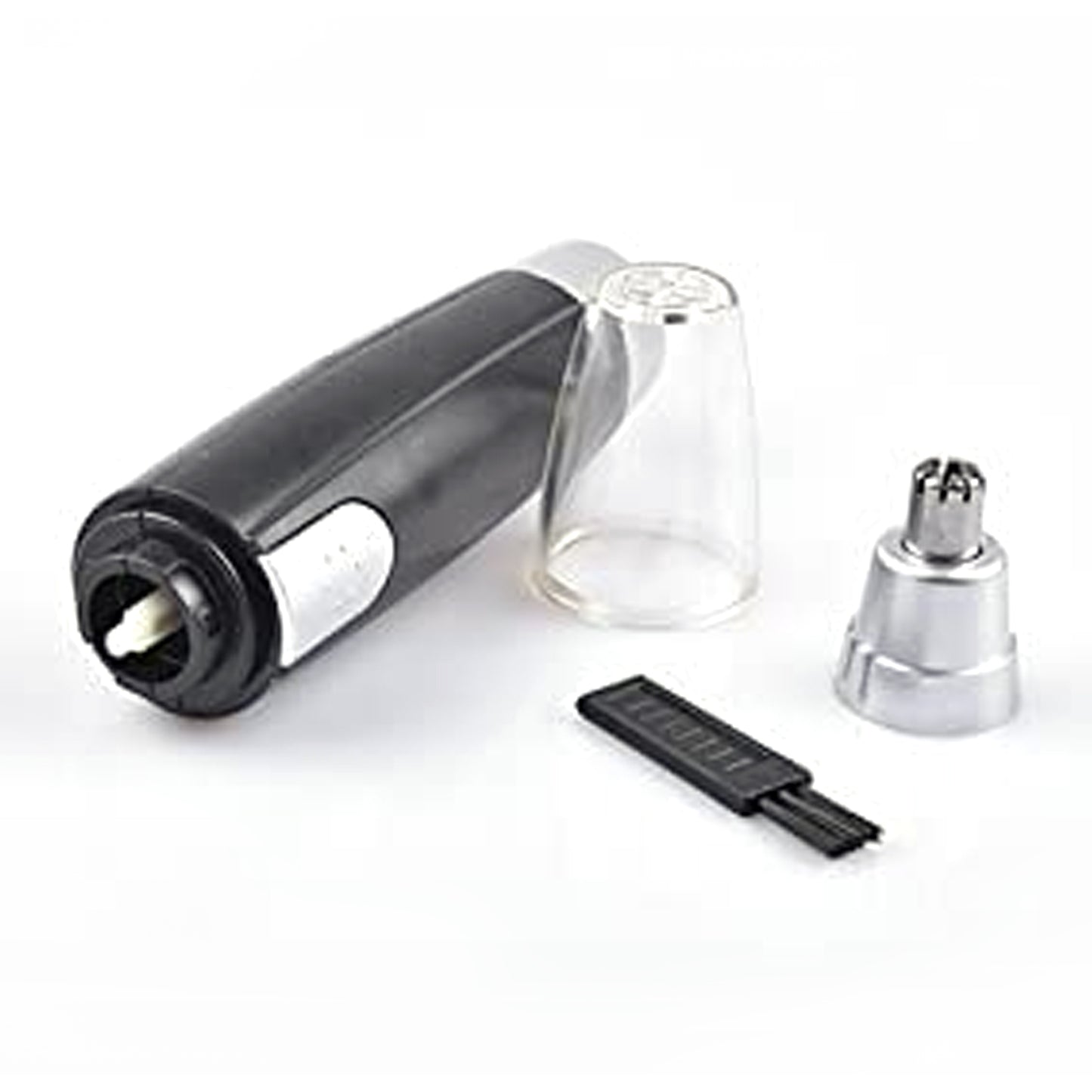 Wukusy 6003 Sharp Ear and Nose Hair Trimmer, professional heavy-duty steel nose clipper, battery-operated for personal grooming.