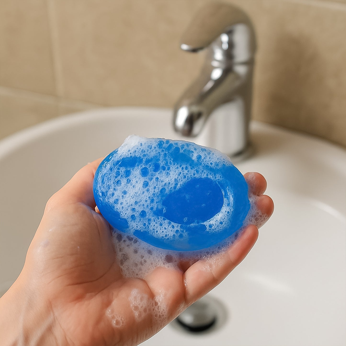 Wukusy Doctor Chhoices Aqua Soap in a single package, health and beauty product with a clean, refreshing appearance.