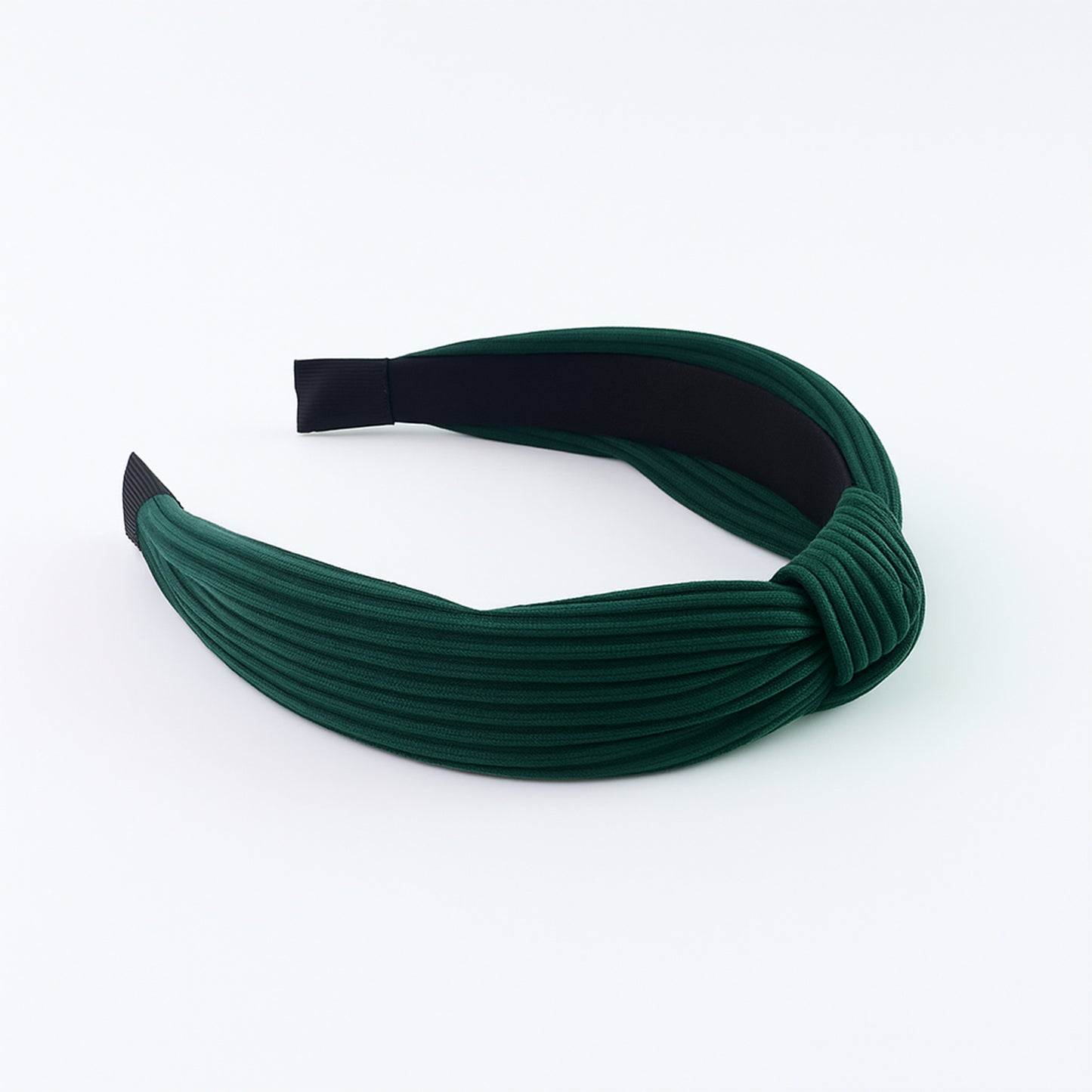 Wukusy women's ribbed texture knot design hairband in mixed styles, ideal for health and beauty hair accessories.