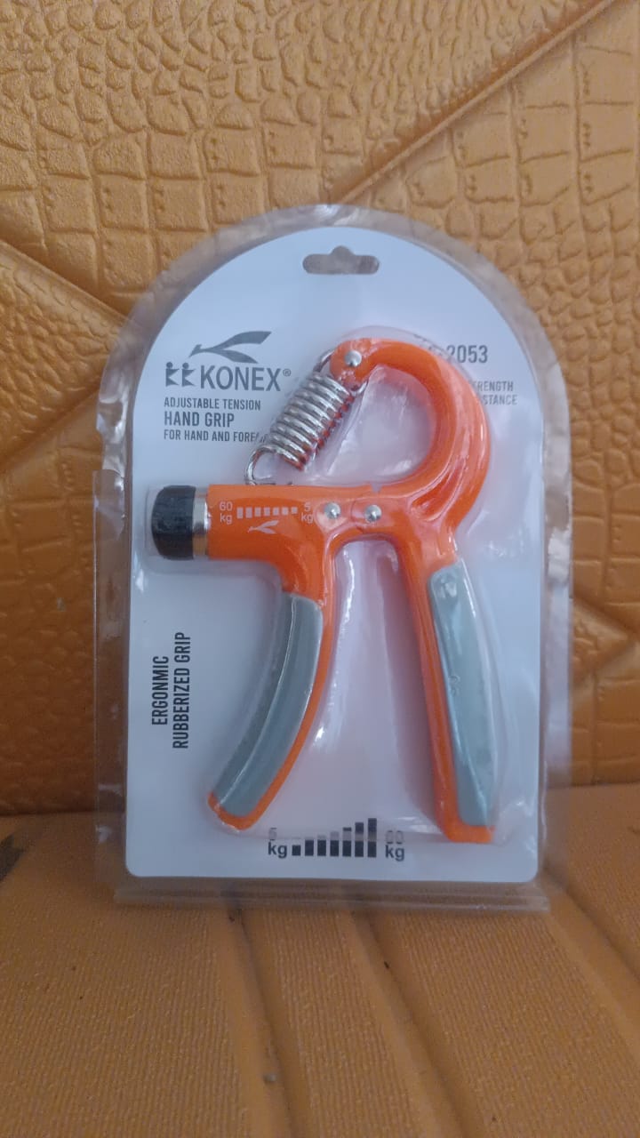 Wukusy adjustable hand grip strengthener with 5kg to 60kg resistance for hand and forearm exercise, health care device