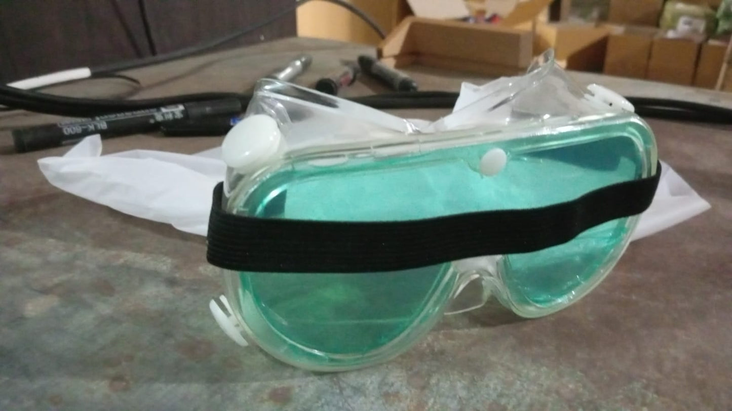 Wukusy eye safety goggles for protection, clear lens, snug fit, health care safety eyewear, 1 piece