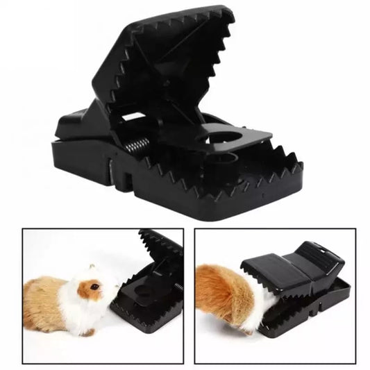 Reusable plastic portable rat and mouse trap by Wukusy, designed for effective home improvement pest control.