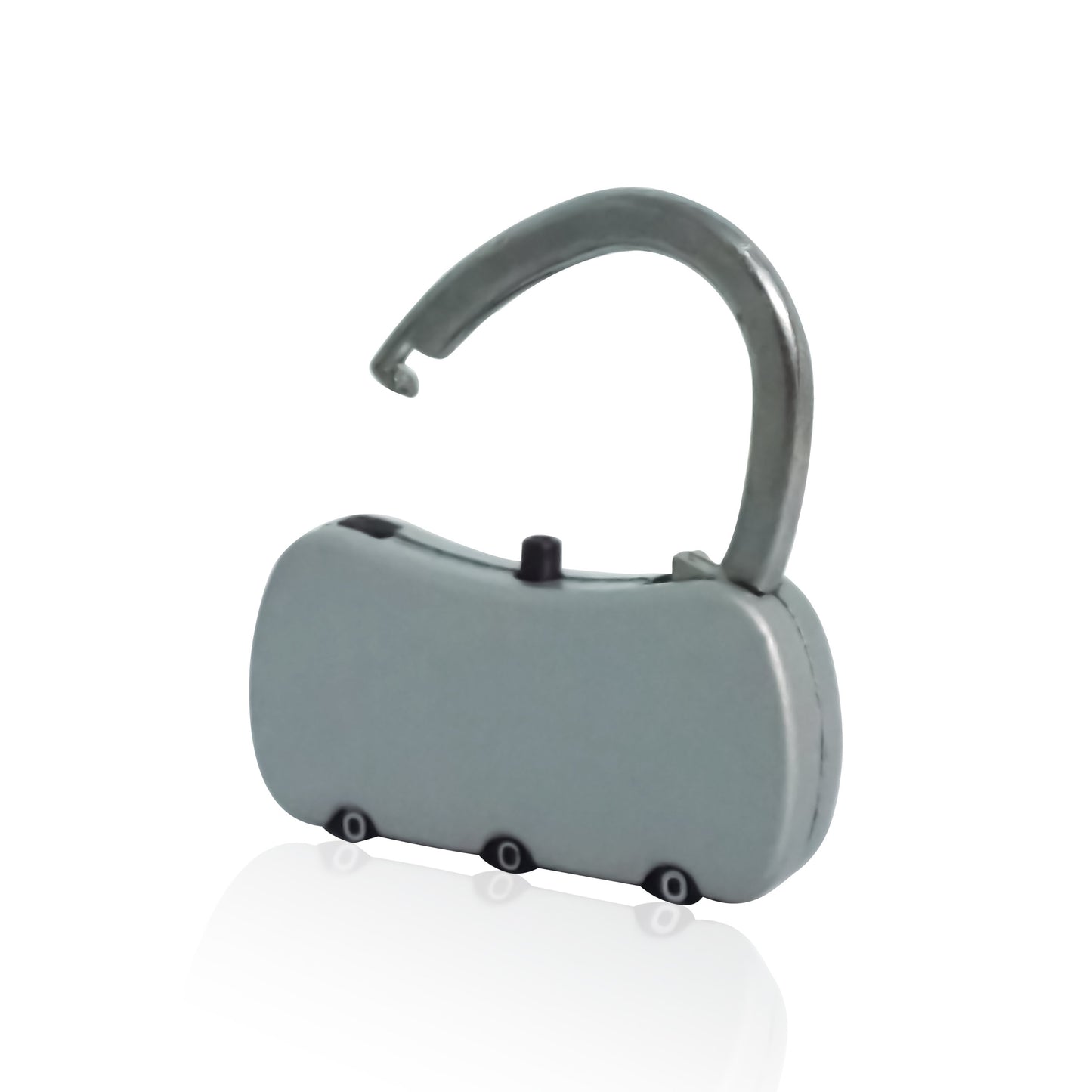 Wukusy 1244 stainless steel resettable combination padlock for home improvement, showing the lock with combination dials and durable construction.