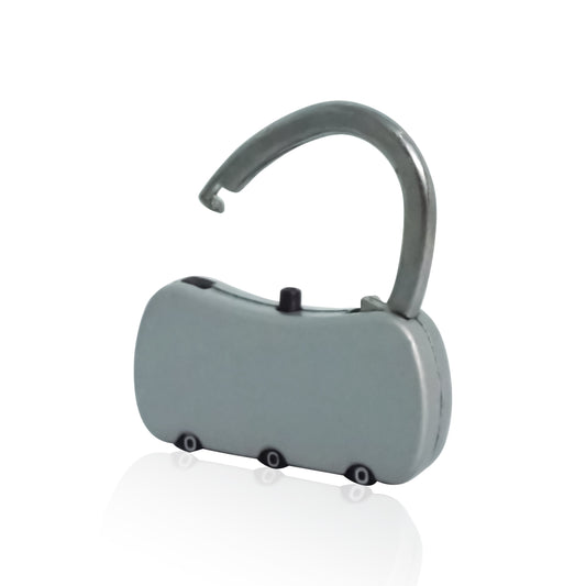 Wukusy 1244 stainless steel resettable combination padlock for home improvement, showing the lock with combination dials and durable construction.