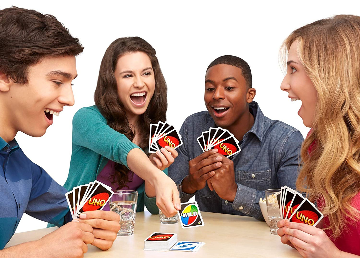 Wukusy 1507 Uno Pixar Anniversary Card Game with 112 colorful cards, perfect for family fun and home entertainment.