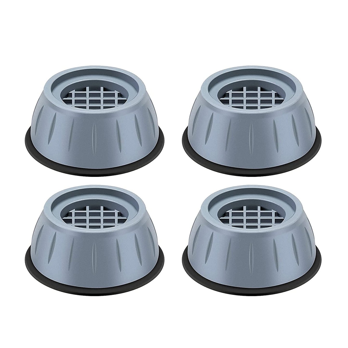 Wukusy 1769 anti-vibration pads with suction cup feet for home improvement, reducing noise and movement of appliances.