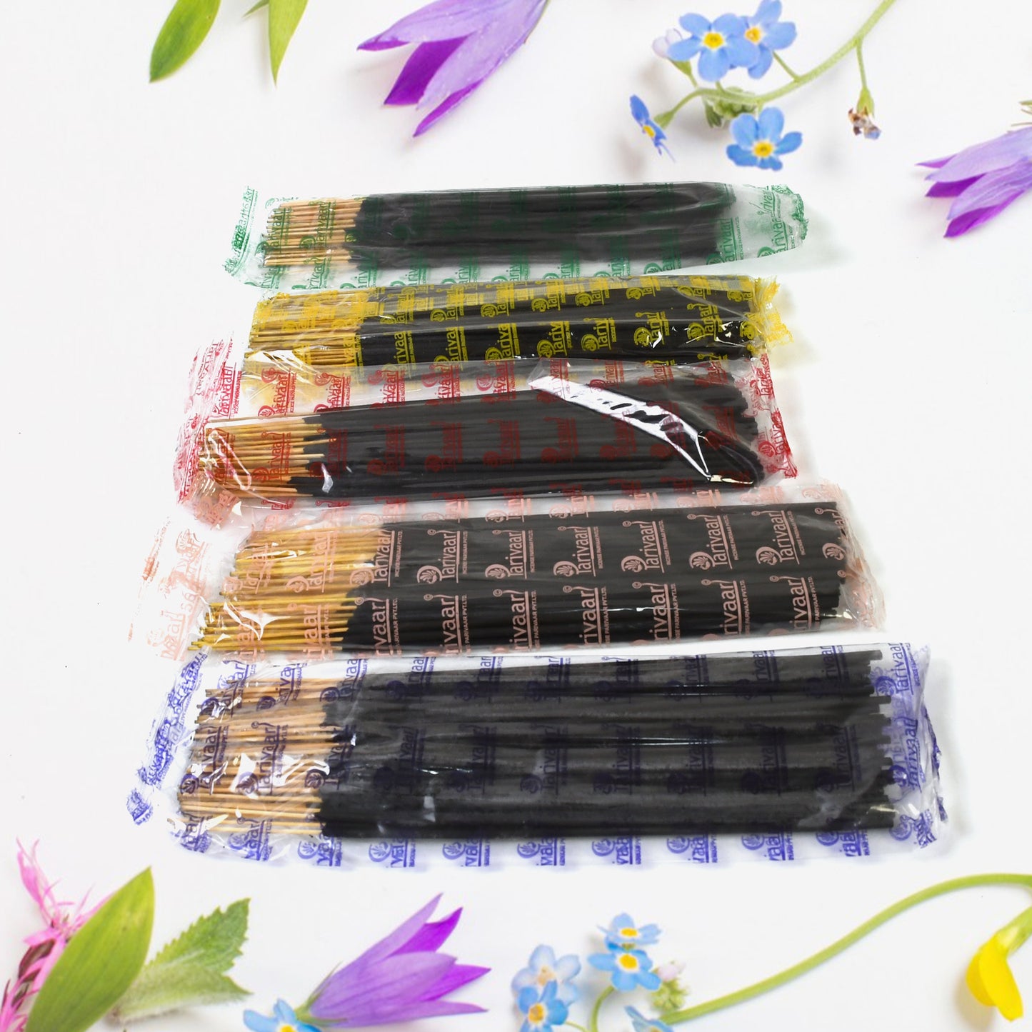 Wukusy 5in1 Pancham Premium Agarbatti incense sticks in a 450g pack, used for home fragrance and spiritual rituals.