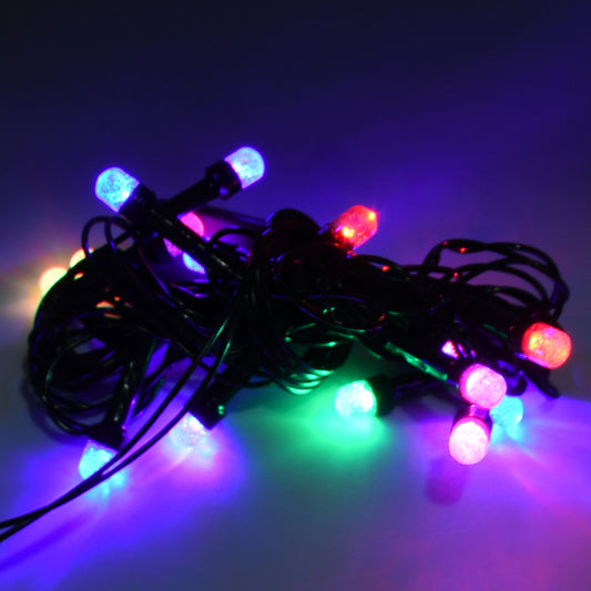 Wukusy 3m multi-color LED string lights for home decor, suitable for Diwali, weddings, Christmas, indoor and outdoor festival lighting