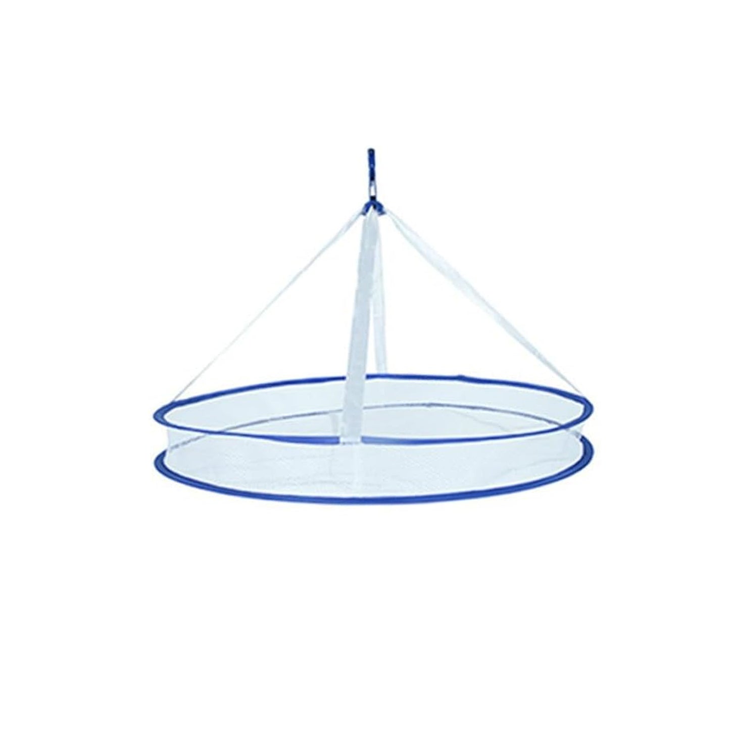 Wukusy hanging drying rack and basket for clothes, compact home improvement drying solution, versatile and easy to use.
