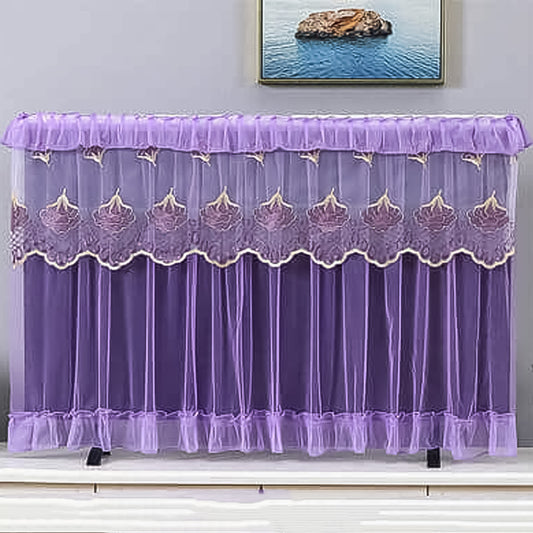Wukusy 32-inch indoor TV dustproof cloth cover protecting the screen from dust and scratches.
