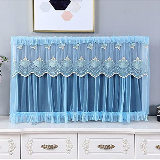 Wukusy 55-inch dustproof cloth cover for indoor TV screen protector, designed to keep screens clean and free of dust.