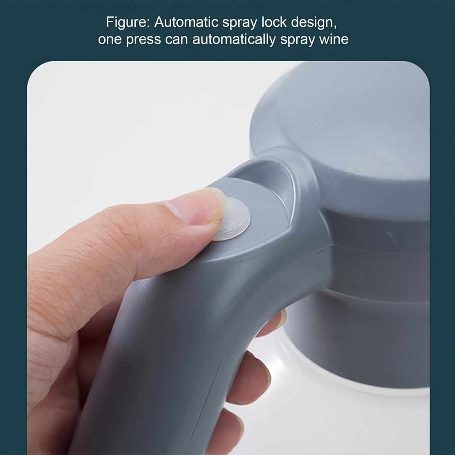 Wukusy electric garden spray bottle, 2-liter capacity, handheld sprayer for watering and gardening tasks.