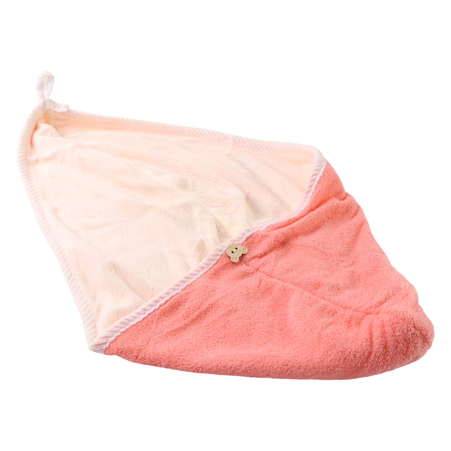 Wukusy magic hair drying cap towel wrap for women, soft, absorbent bath towel, designed for quick hair drying and convenience.