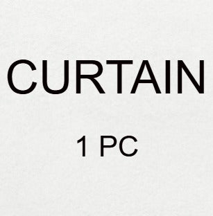 Wukusy mix size curtain for home improvement, featuring various curtain sizes and styles in a fabric display image.