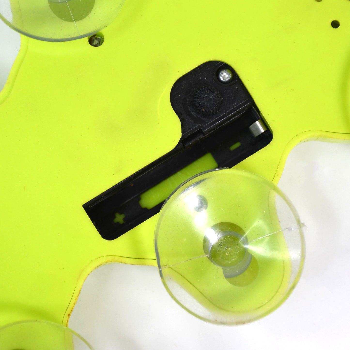 Plastic 3-in-1 precision desktop clock by Wukusy, showcasing a compact home improvement clock with multiple functions on a desk.