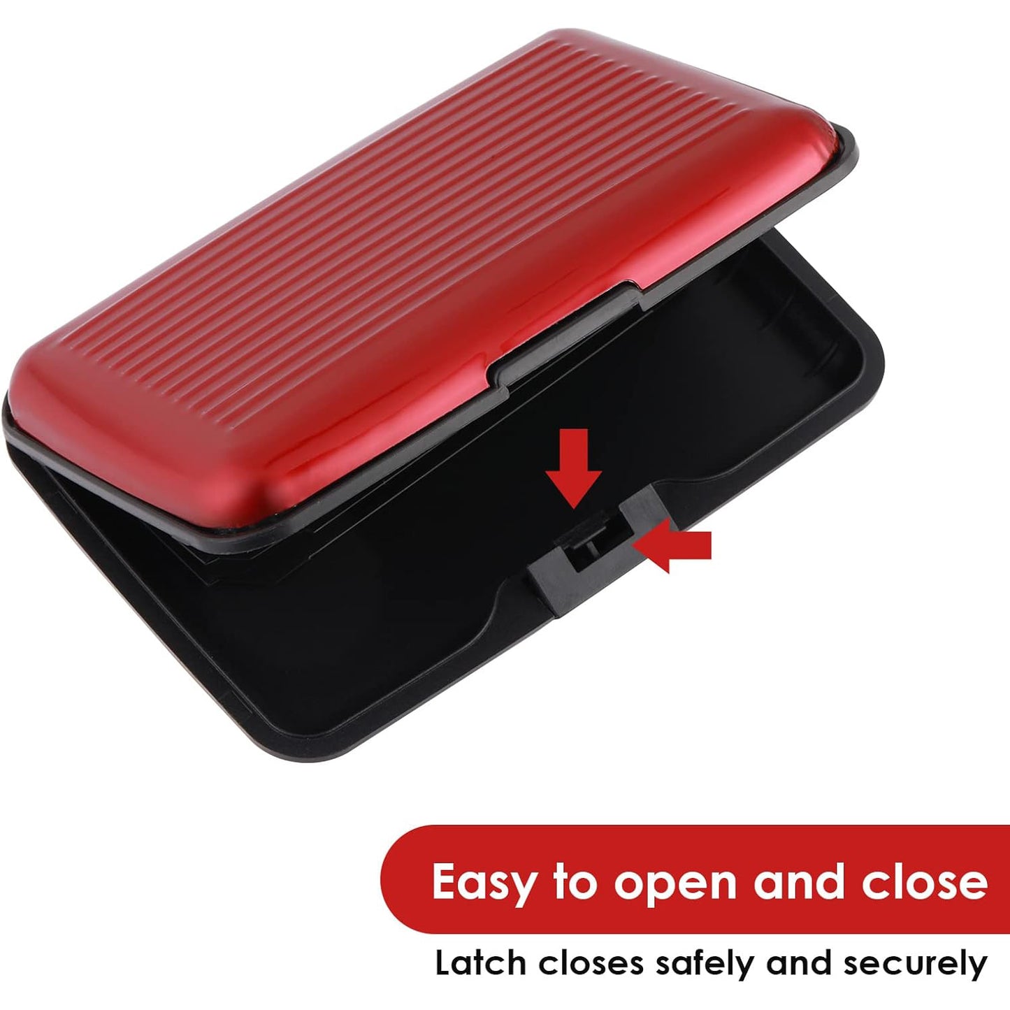 Wukusy waterproof plastic cardholder for home improvement, compact and durable for storing cards and IDs.