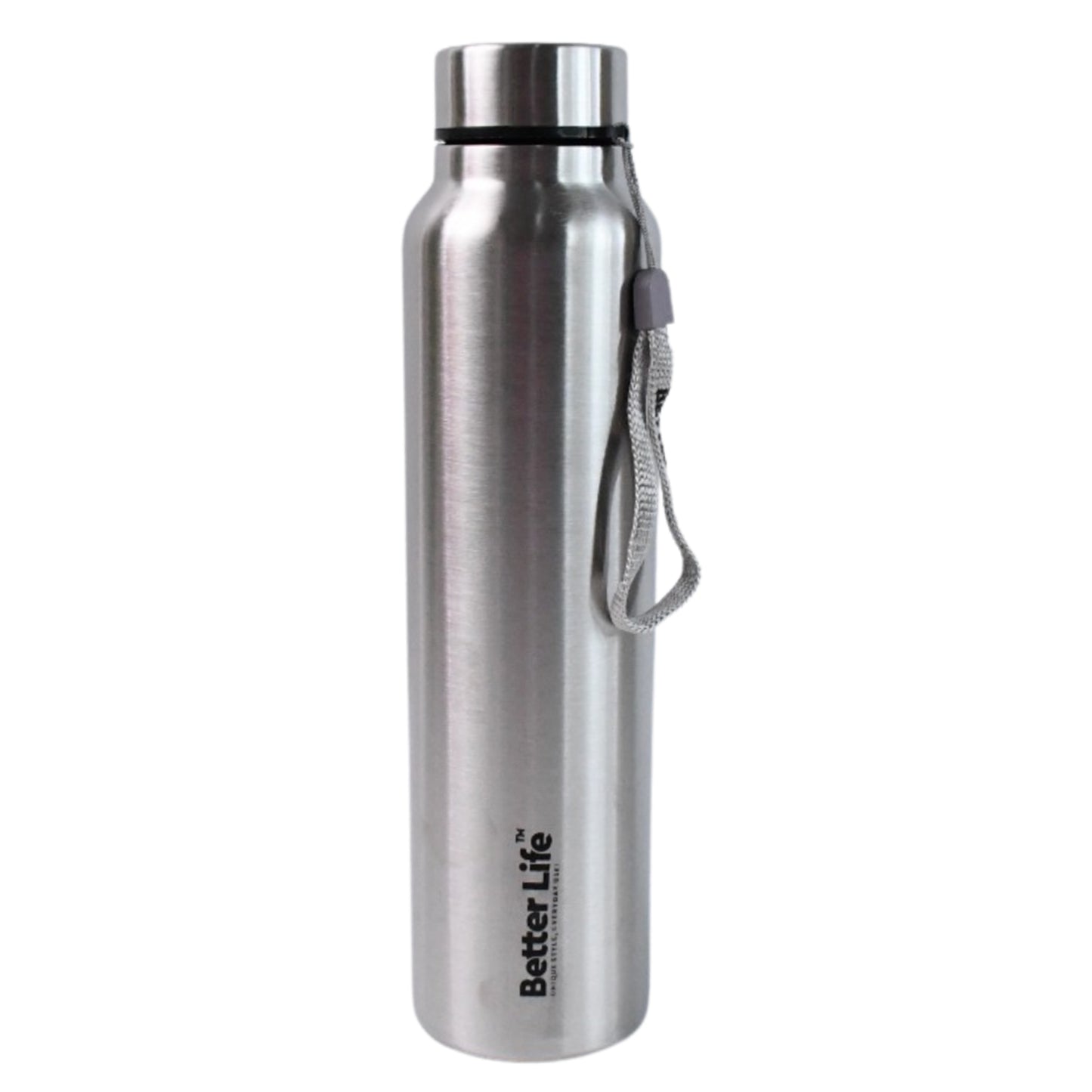Wukusy stainless steel double wall vacuum-insulated water bottle, 1000 ml, with sleek design for keeping drinks hot or cold.