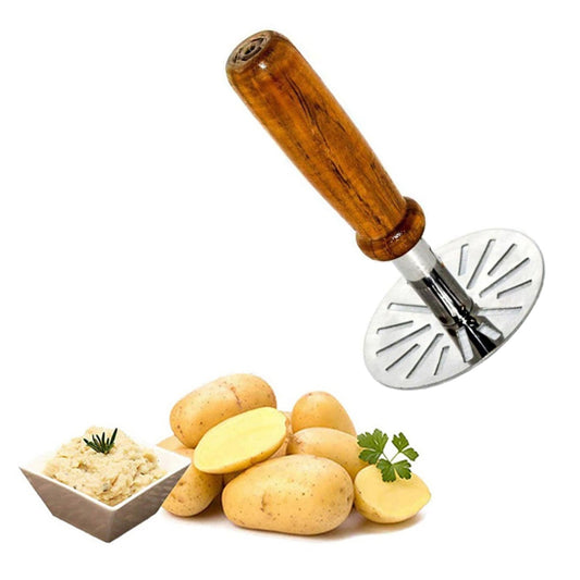 Wukusy Paubhaji masher used for mashing and making Paubhajis in household and kitchen settings.