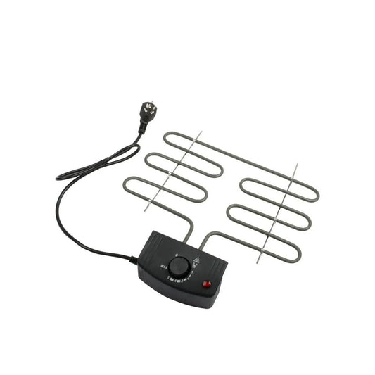Wukusy smokeless electric indoor barbecue grill with 2000W power, compact home kitchen appliance for grilling indoors.