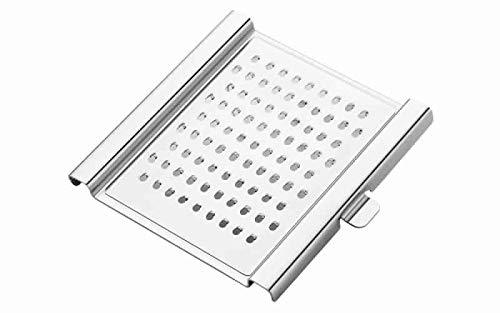 Wukusy 6-in-1 stainless steel kitchen chopper, cutter, slicer, and grater with handle for versatile food prep.