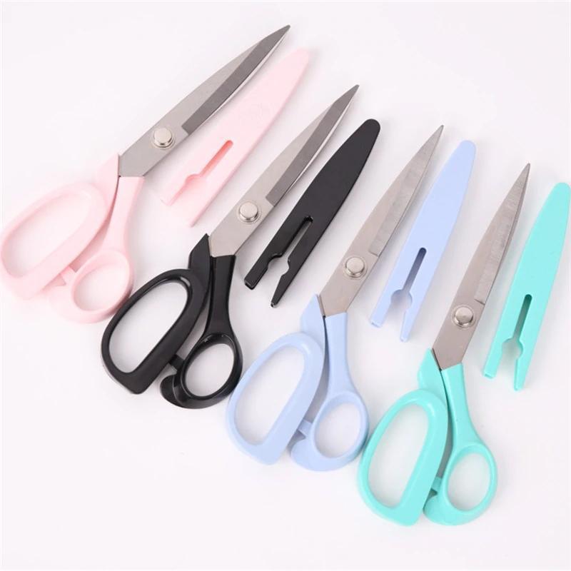 Wukusy Carbo Titanium stainless steel scissors, 10.5-inch, suitable for home and kitchen tasks, with durable, sharp blades.