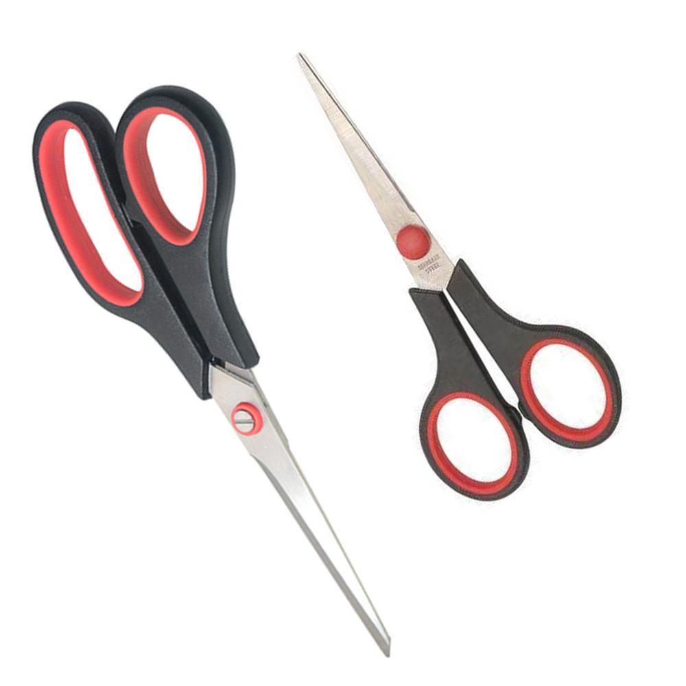 Wukusy 559 Scissor Set of 2 for home and kitchen use, featuring sharp blades and ergonomic handles for easy cutting tasks.