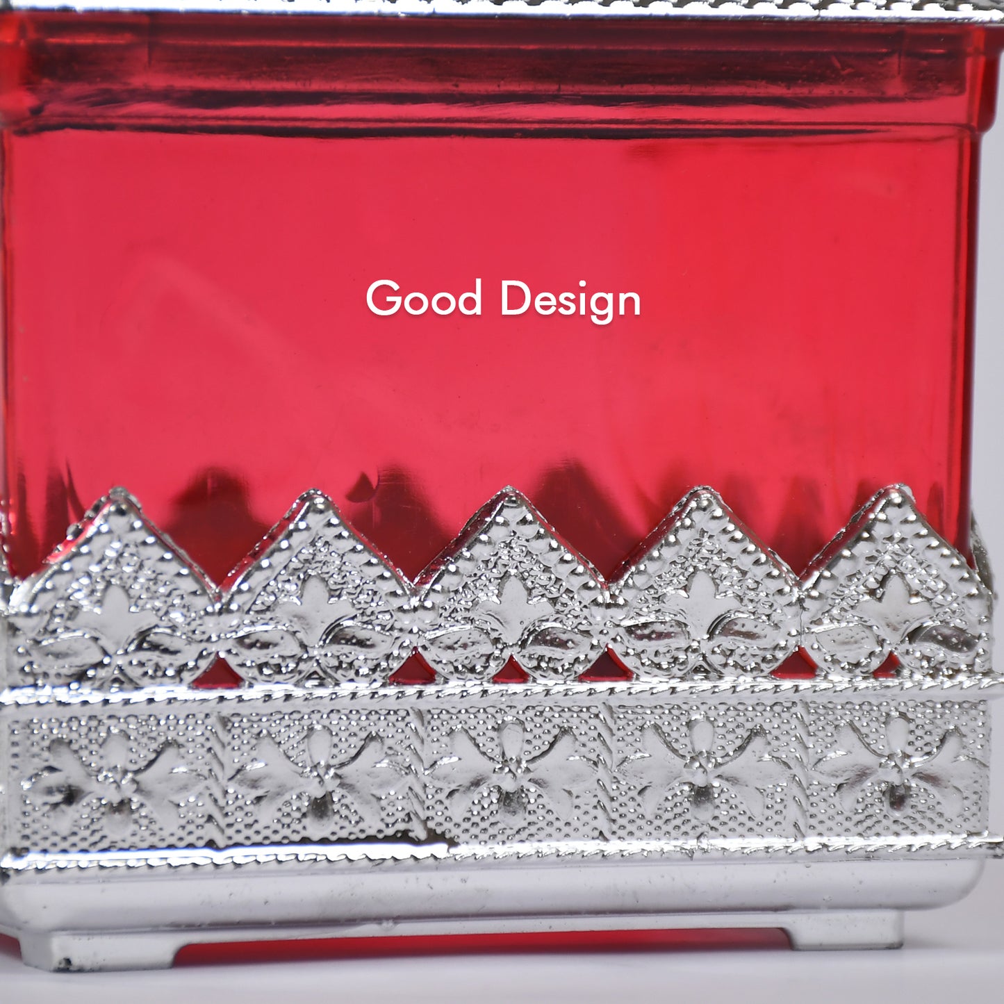 Wukusy Ruby Dryfruit Storage Container with attractive design, ideal for home storage, gifting, and kitchen organization.